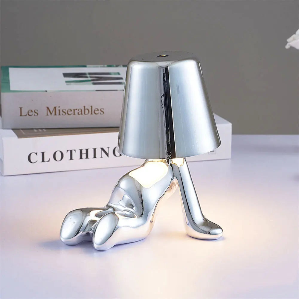 Creative LED Charging Statue Lamp