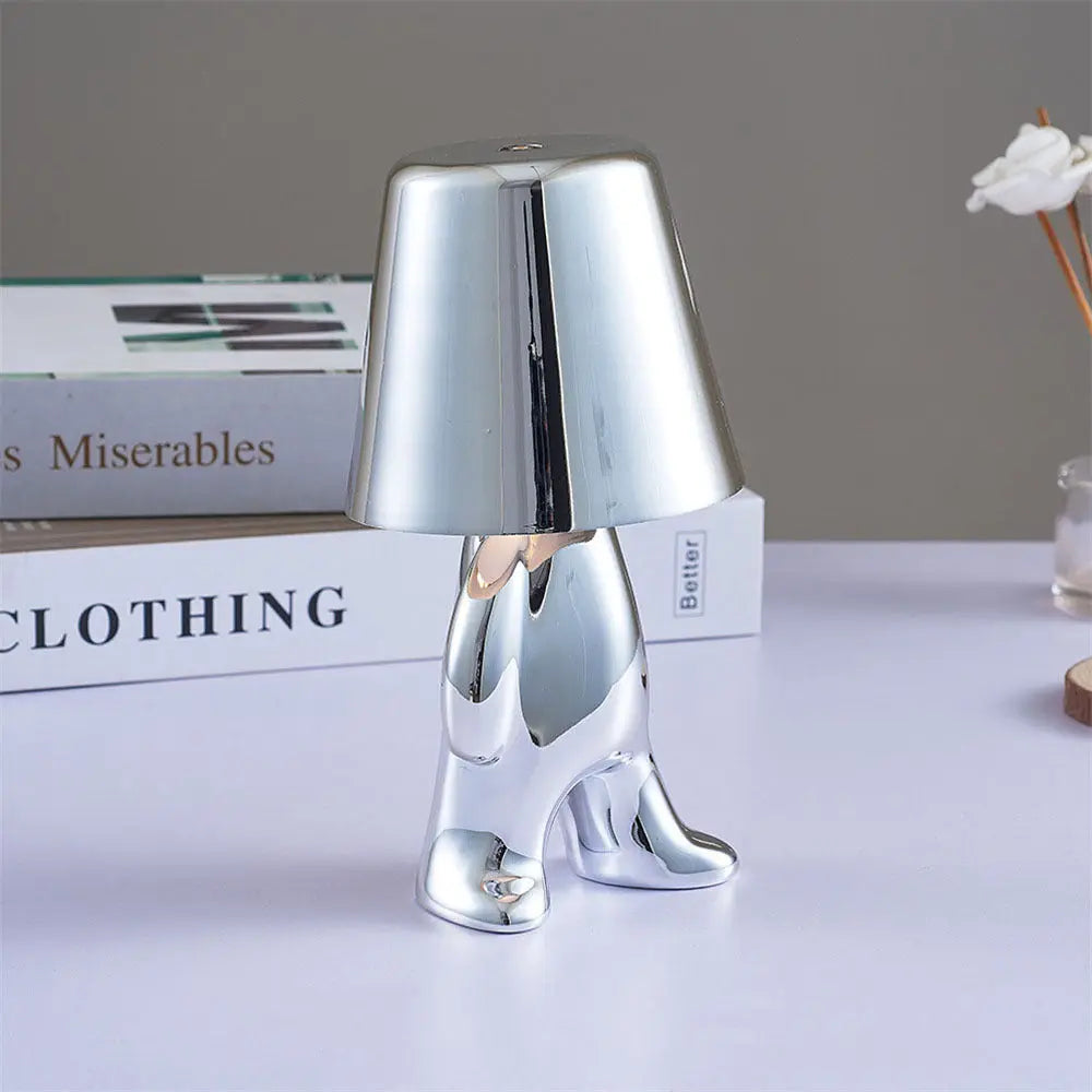 Creative LED Charging Statue Lamp