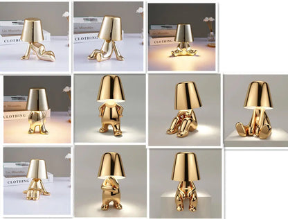 Creative LED Charging Statue Lamp